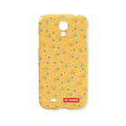 韓國Happymori黃色小碎花可愛硬質手機殼Galaxy-S4