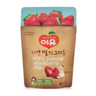 韓國【鐘根堂健康】嬰幼兒零食-自然水果干（草莓干）12g×5包裝