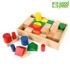 韓國 WOOD PEER 迷你積木 兒童早教益智玩具