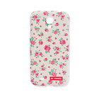 韓國Happymori粉色玫瑰圖案手機殼Galaxy-S4