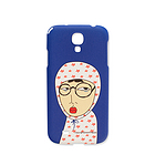 韓國Happymori個性屌絲搭檔Guti&Bati之Guti手機殼（藍色）Galaxy-S4