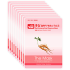 韓國Arang活膚煥彩紅參天然植物抗皺保濕面膜 10片裝