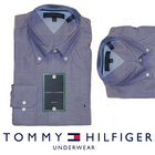Tommy Hilfiger[湯米 希爾菲格] BirdsEye 男士 正裝純棉襯衣 帶領(lǐng)修身款牛津襯衣 正品直郵