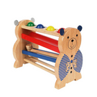 韓國 WOOD PEER 小熊砰砰球 兒童早教益智玩具