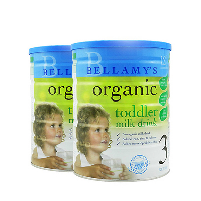 澳大利亞原裝進口 Bellamy’s/貝拉米嬰幼兒有機奶粉3段 2罐裝 有效期到201905，具體日期以收到實物為準 