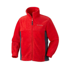 哥倫比亞Columbia 少男立領搖粒絨夾克  現代經典款式