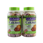 美國麗貴Vitafusion熊寶寶成人型Calcium鈣+VD軟糖 香甜可口 營養豐富 100粒*2瓶/套