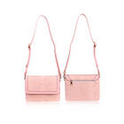 COSMOPOLITAN 時尚手提單肩兩用郵差包 黑粉黃三色可選