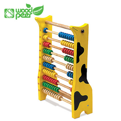 韓國 WOOD PEER 長頸鹿數(shù)字游戲 兒童早教益智玩具