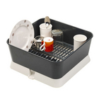 韓國 M'etonne 嬰兒用品餐具脫水干燥盒/收納盒（黑灰色）