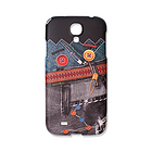 韓國Happymori“Funky Robot”之Blue Robot手機殼（藍色）Galaxy-S4