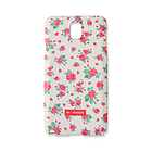 韓國(guó)Happymori粉色玫瑰圖案手機(jī)殼