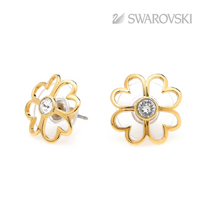 施華洛世奇 more to adore 時(shí)尚水晶耳釘 5065498 優(yōu)雅永恒 甜美可人