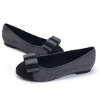 PIXION韓版時尚麗人大蝴蝶結平底鞋   簡單舒適  時尚靚麗女鞋