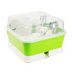 韓國 M'etonne 嬰兒用脫水餐具干燥盒/收納盒（綠色）