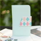 韓國Happymori 薄荷色皮套手機殼