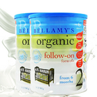 澳大利亞原裝進口 Bellamy’s/貝拉米 嬰幼兒有機奶粉2段 2罐裝