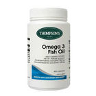 Thompson's湯普森魚油 OMGA-3(歐米茄3)不飽和脂肪酸1000mg*400粒/瓶