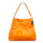 美國COACH蔻馳女款麥迪遜系列 雙磁扣橙色真皮手提單肩包 26224 LICKQ