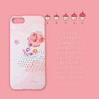 韓國Happymori“Doily Flower”粉色手機殼
