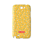 韓國Happymori黃色小碎花可愛硬質手機殼Galaxy-Note2