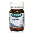 新西蘭 THOMPSONS/湯普森 Thompson's湯普森有機復合補鋅片80粒