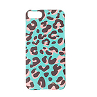 韓國Happymori“Leopard”藍綠色手機殼iPhone5/5s