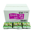 光川海苔 橄欖油綠茶迷你袋裝海苔 韓國原裝進(jìn)口 2g*240包