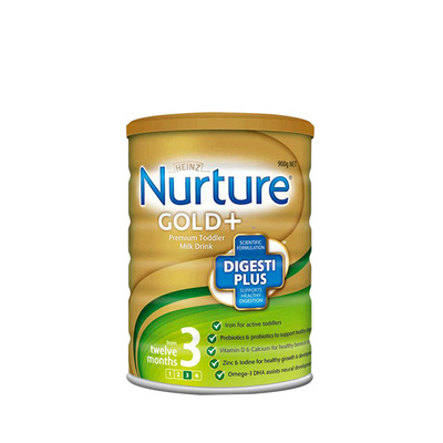新西蘭原裝進(jìn)口 HEINZ亨氏Nurture金裝 嬰兒配方奶粉三段 1歲以上 900g/罐