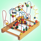 韓國 WOOD PEER 兒童益智玩具 慣性繞珠-星球大戰