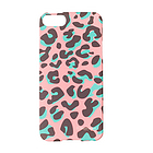 韓國Happymori“Leopard”桃粉色手機殼iPhone5/s