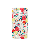 韓國Happymori白底玫瑰可愛硬質手機殼Galaxy-S4