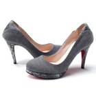 PIXION韓版性感時尚鱷魚皮鑲邊高跟鞋 典雅大方 時尚靚麗女士高跟鞋