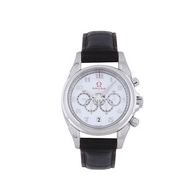 瑞士 歐米茄特別版奧運(yùn)系列422.13.41.52.04.001白色真皮 男士機(jī)械表 (OMEGA)