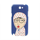 韓國Happymori個性屌絲搭檔Guti&Bati之Guti手機殼（藍色）Galaxy-Note2