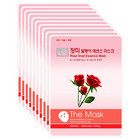 韓國Arang活膚煥彩玫瑰保濕美白面膜10片裝